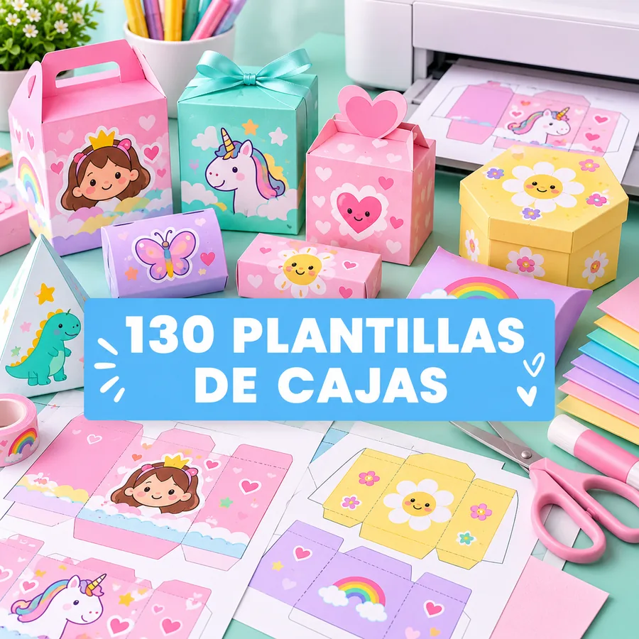 Mockup realista del bono 5 con plantillas de cajas personalizables.